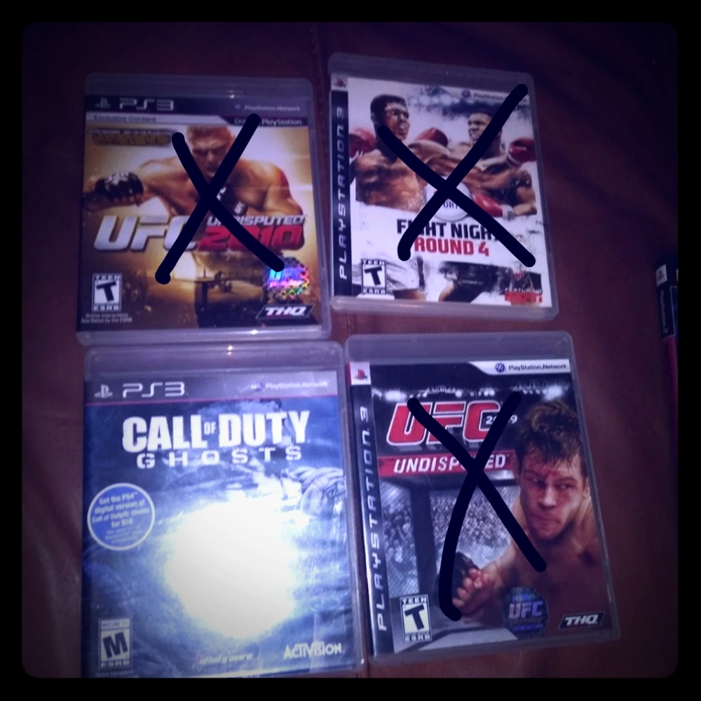 Ps3 games call of duty UFC NBA & MORE!! Bundle